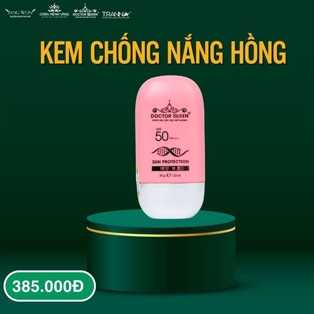 Kem chống nắng hồng 