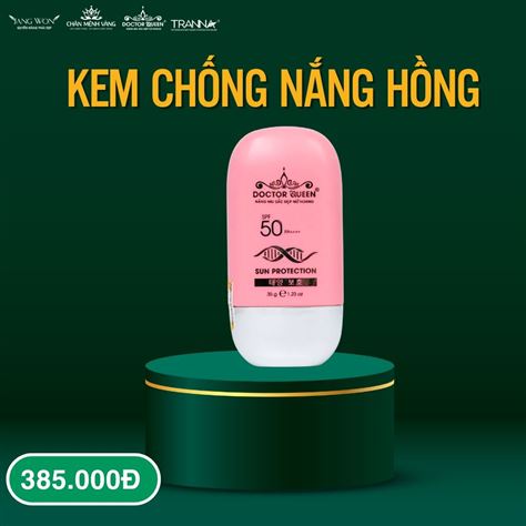 Kem chống nắng hồng 